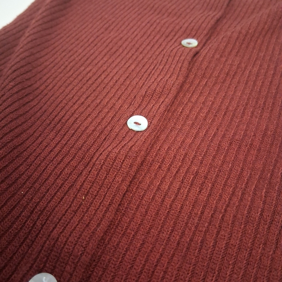 Mind Code Rust Midi Dress - Picture 6 of 8